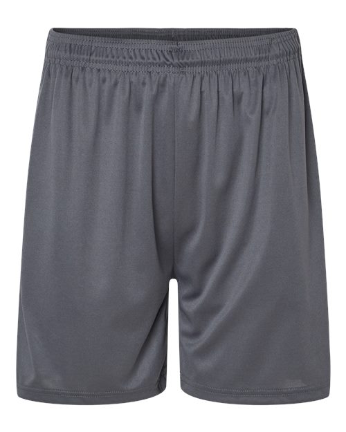 "Badger 4146 B-Core 5" Pocketed Shorts #color_Graphite"