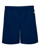 "Badger 4146 B-Core 5" Pocketed Shorts #color_Navy"