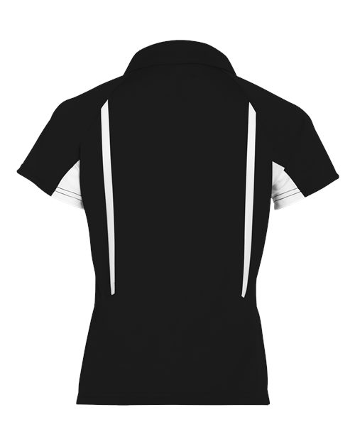 Holloway 222730 Ladies' Avenger Polo #color_BLACK/ WHITE
