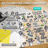 Zebra Pressables Pack