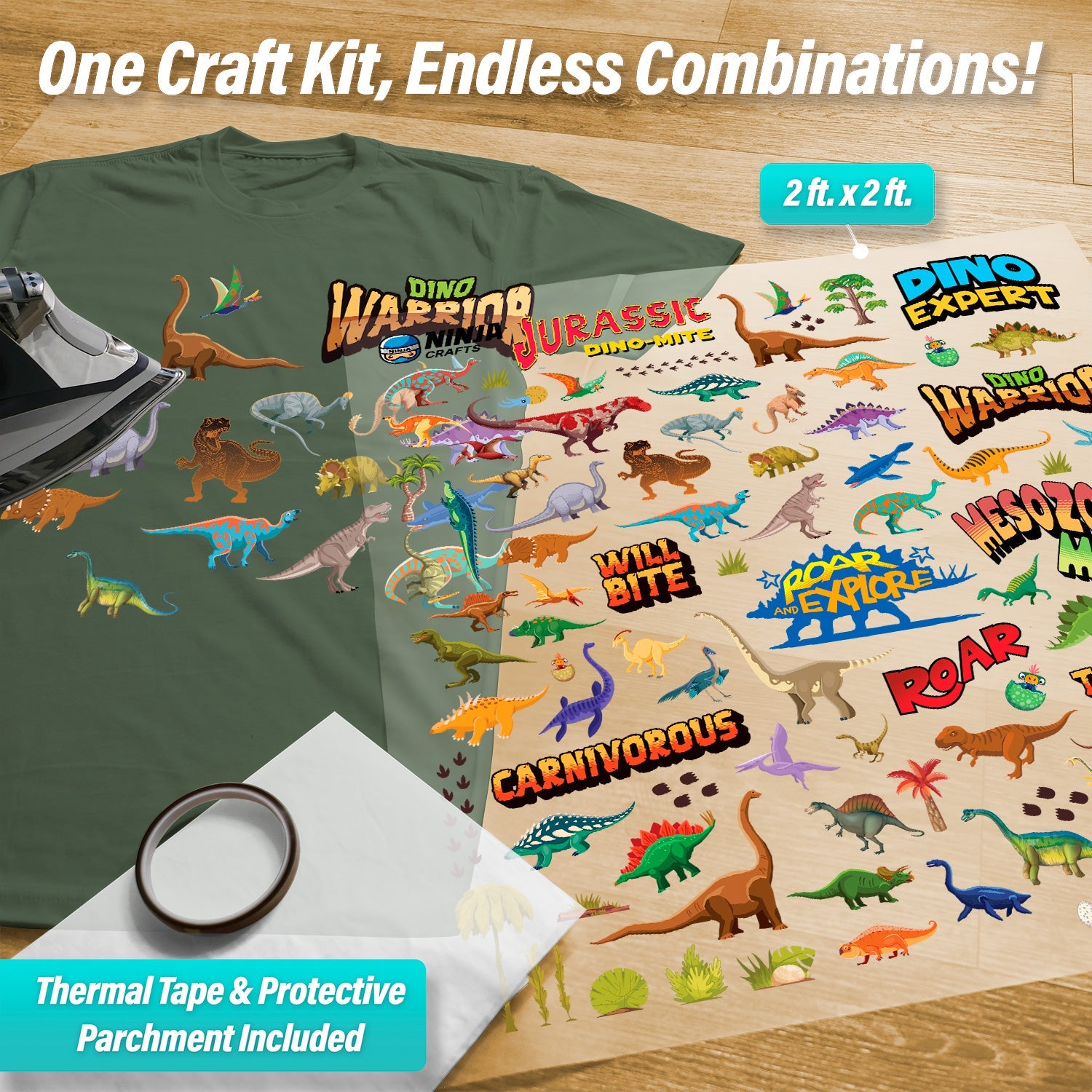 Dinosaurs Pressables Pack