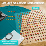 Dinosaurs Letters & Symbols Pressables Pack