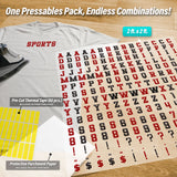 Sports Lettering Pressables Pack