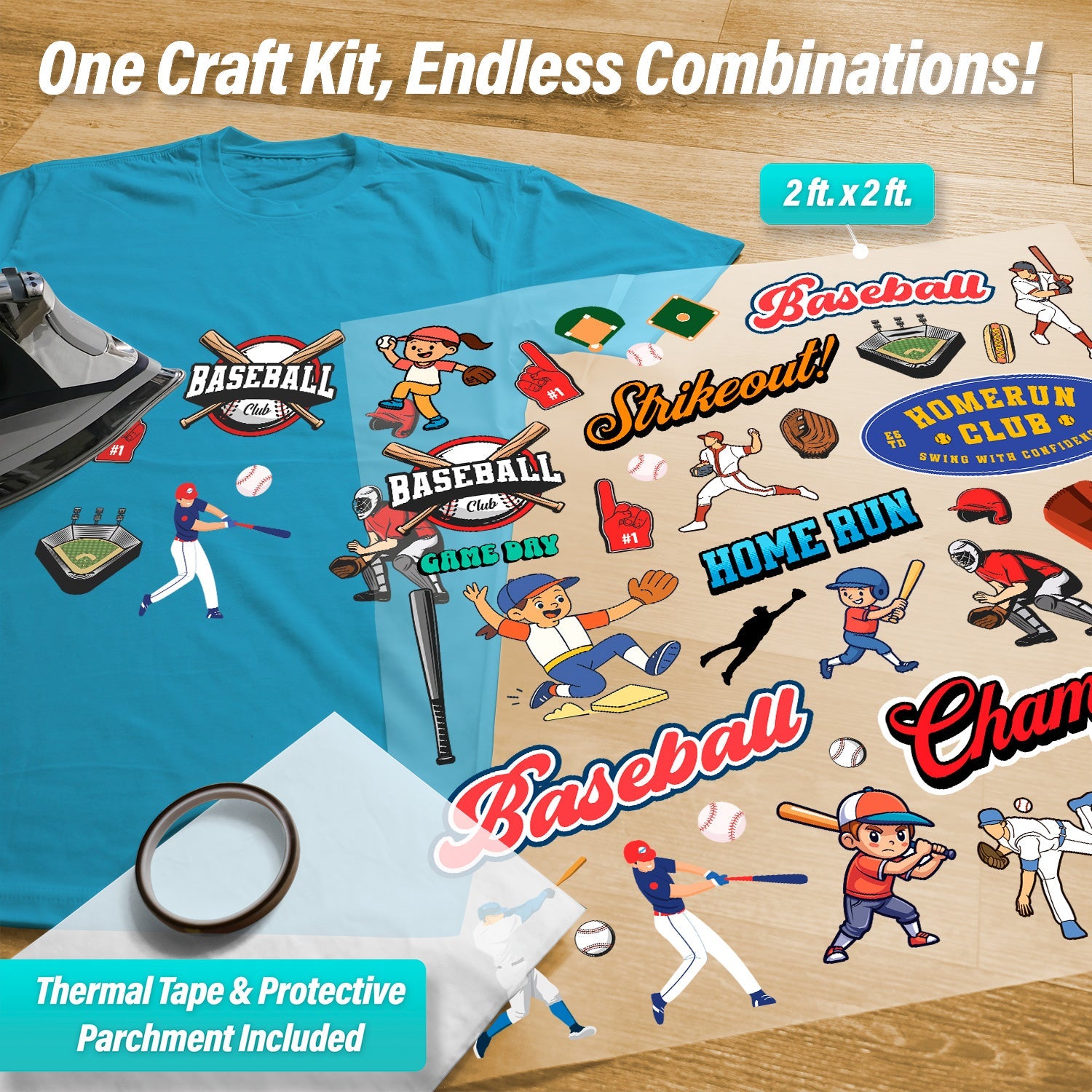 Baseball Pressables Pack