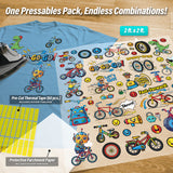 Biking Pressables Pack