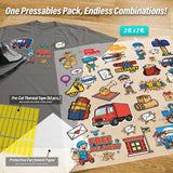 Delivery Trucks & Mail Service Pressables Pack