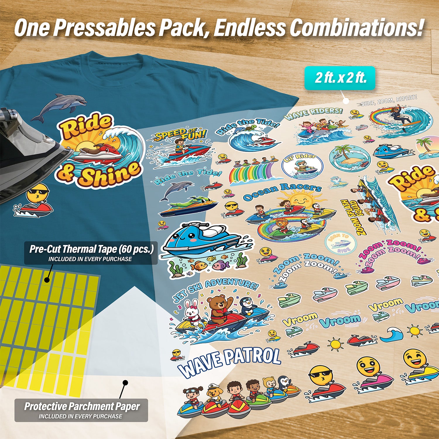 Jet Skis Pressables Pack