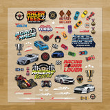 Race Cars Pressables Kit