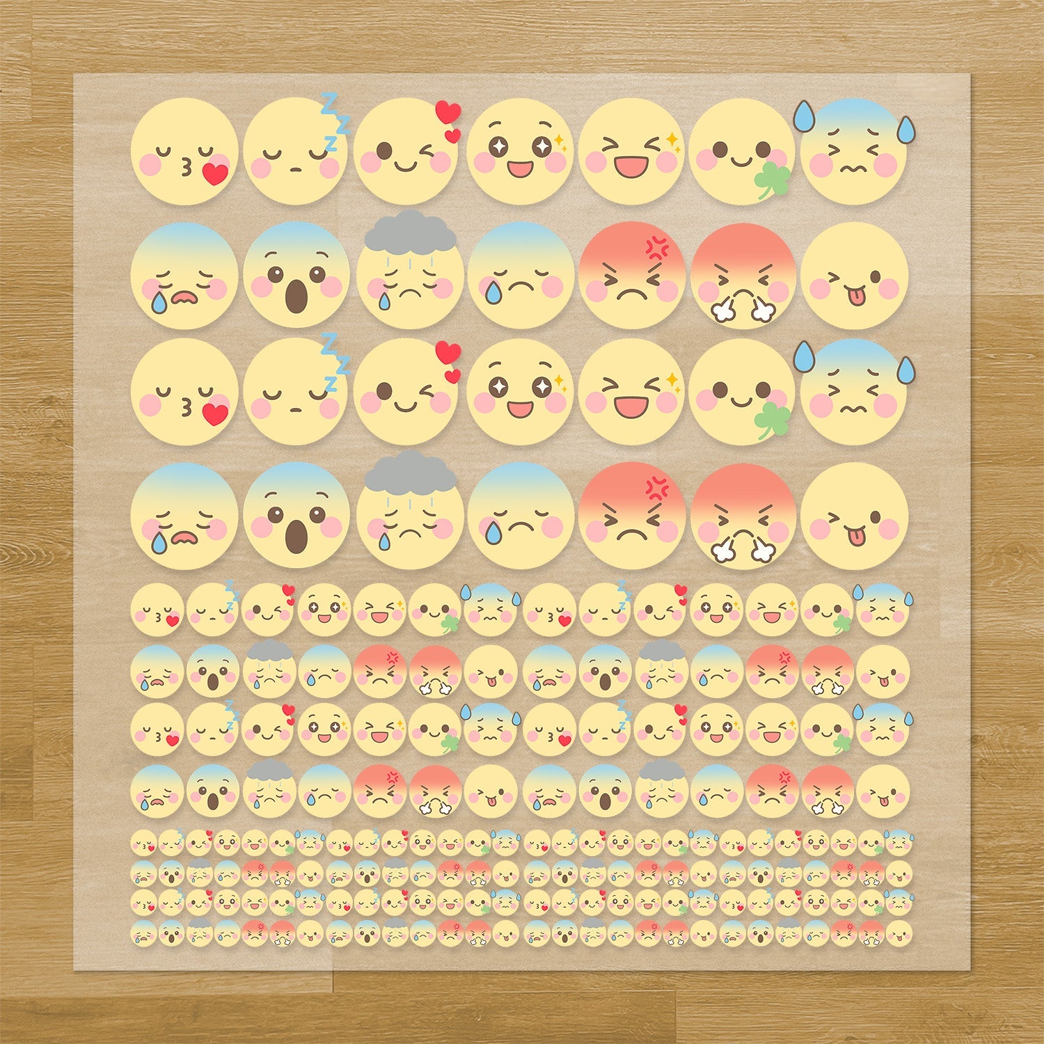 Smiley Faces & Emojis Pressables Pack