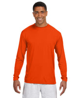 A4 N3165 Men's Cooling Performance Long Sleeve T - Shirt - Ninja Transfers