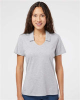 Adidas A323 Women's Cotton Blend Polo - Ninja Transfers