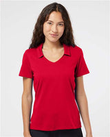 Adidas A323 Women's Cotton Blend Polo - Ninja Transfers