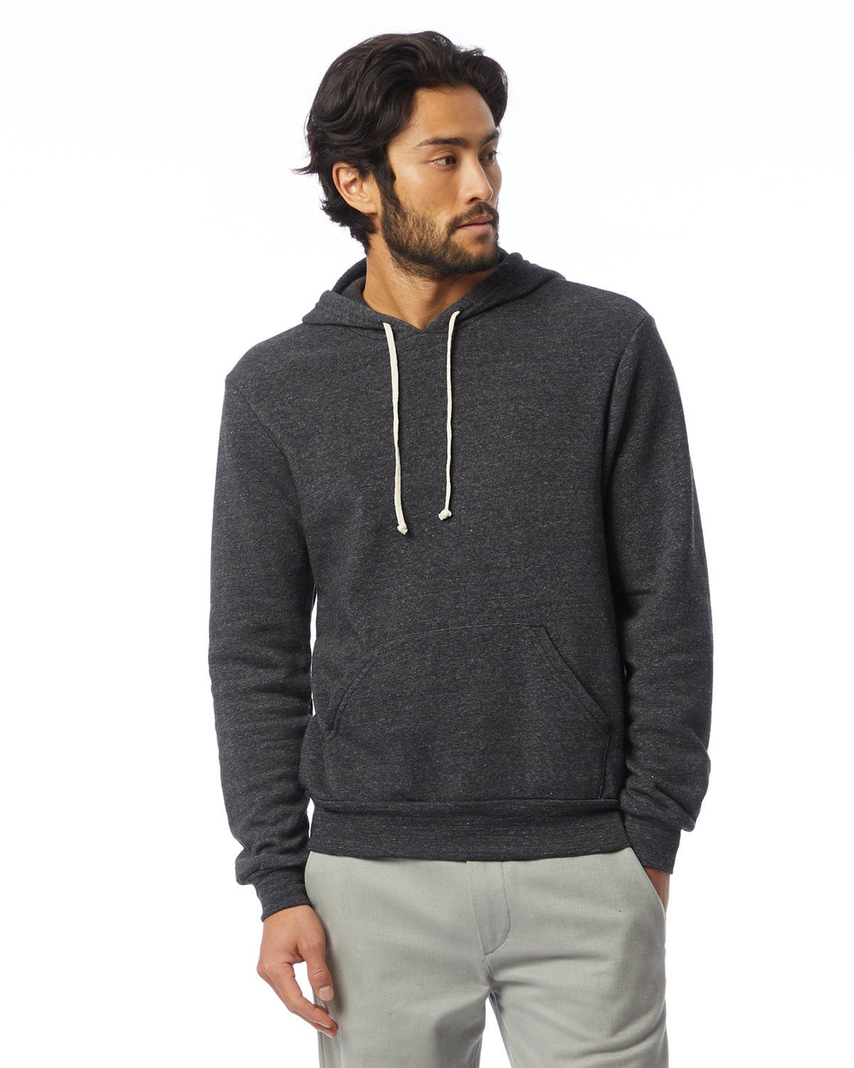 Alternative 09595F2 Unisex Challenger Eco - Fleece Hoodie - Ninja Transfers
