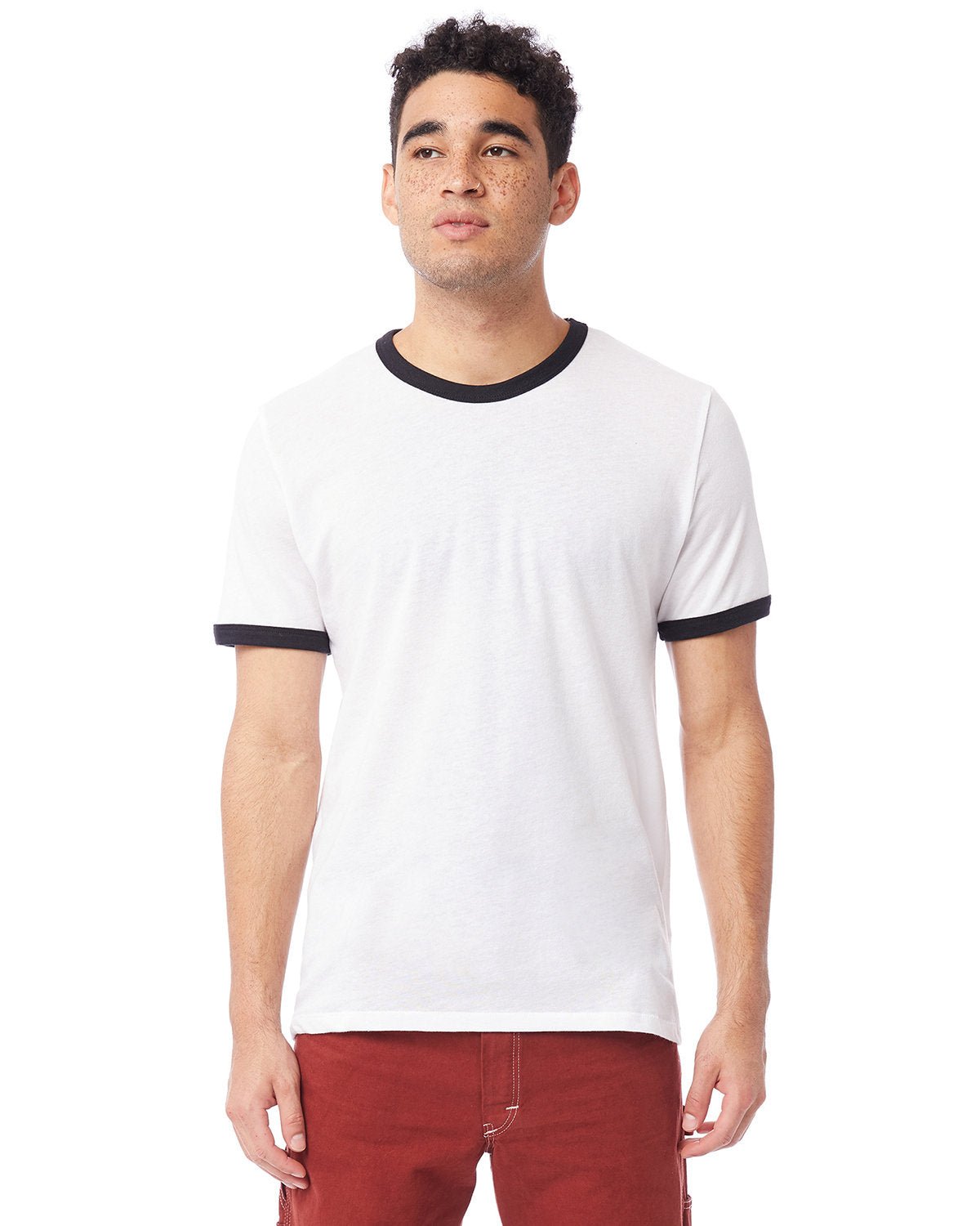 Alternative 5103BP Unisex Keeper Ringer T - Shirt - Ninja Transfers