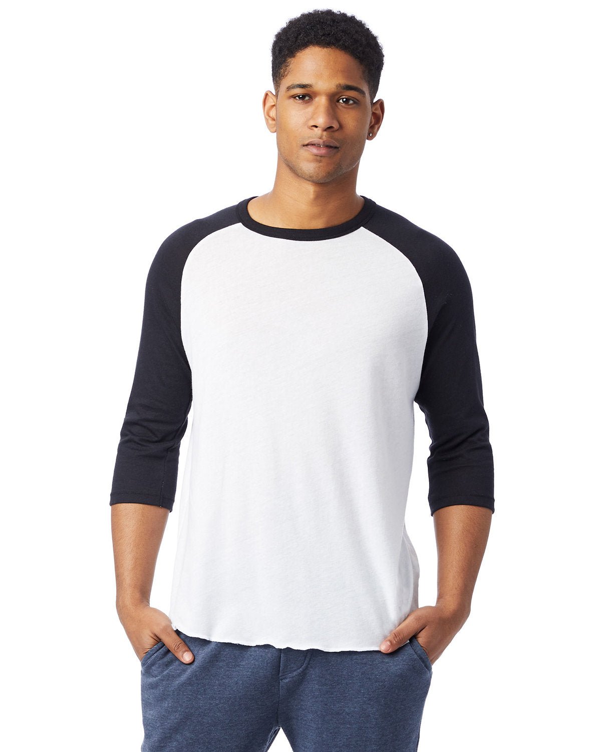 Alternative 5127BP Men's Vintage Keeper Baseball T - Shirt - Ninja Transfers