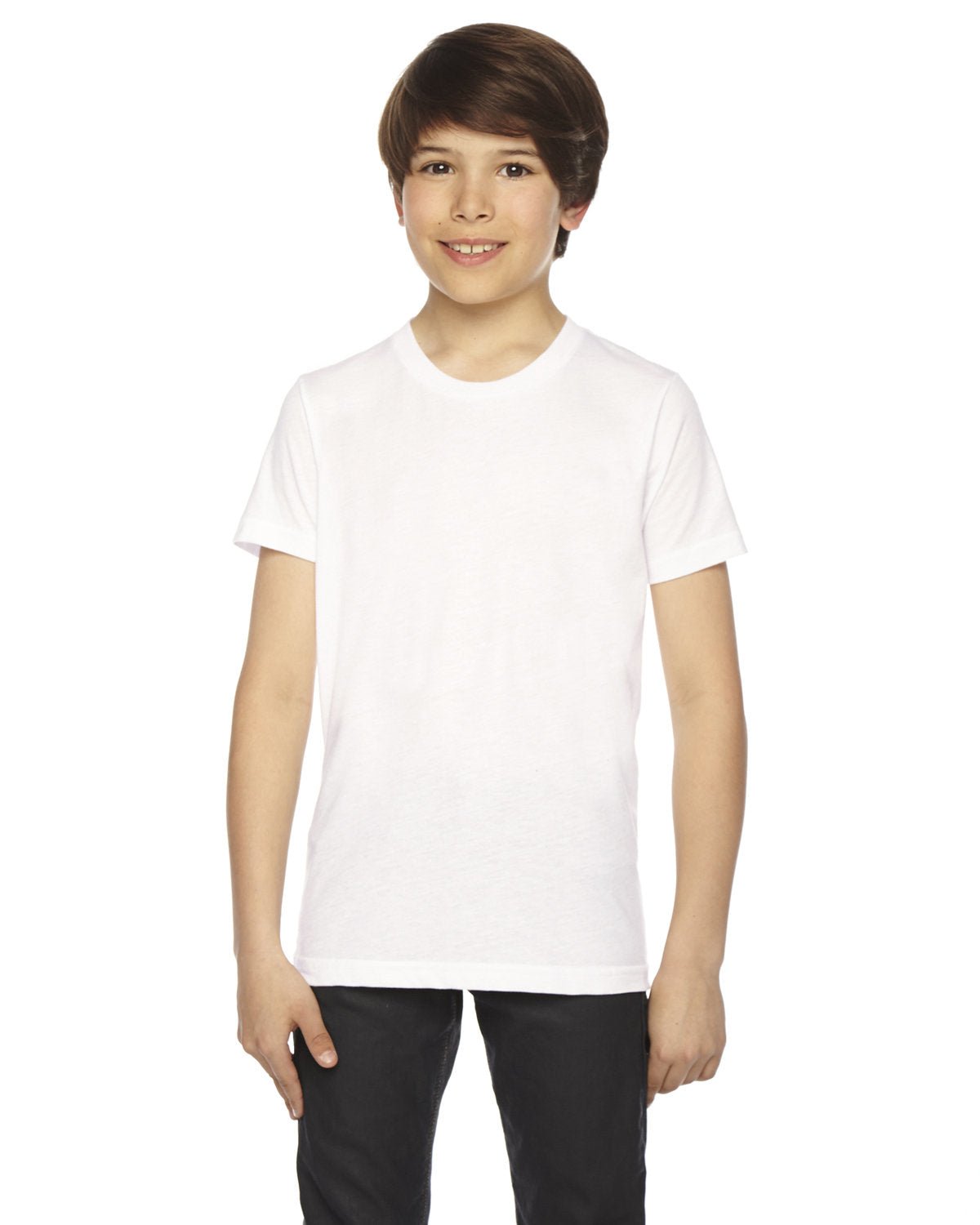 American Apparel BB201W Youth Poly-Cotton Short-Sleeve Crewneck