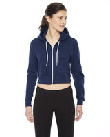 American Apparel F397W Ladies' Cropped Flex Fleece Zip Hoodie