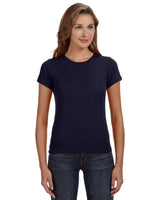 Anvil 1441 Ladies' 1x1 Baby Rib Scoop T-Shirt