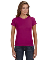 Anvil 1441 Ladies' 1x1 Baby Rib Scoop T-Shirt