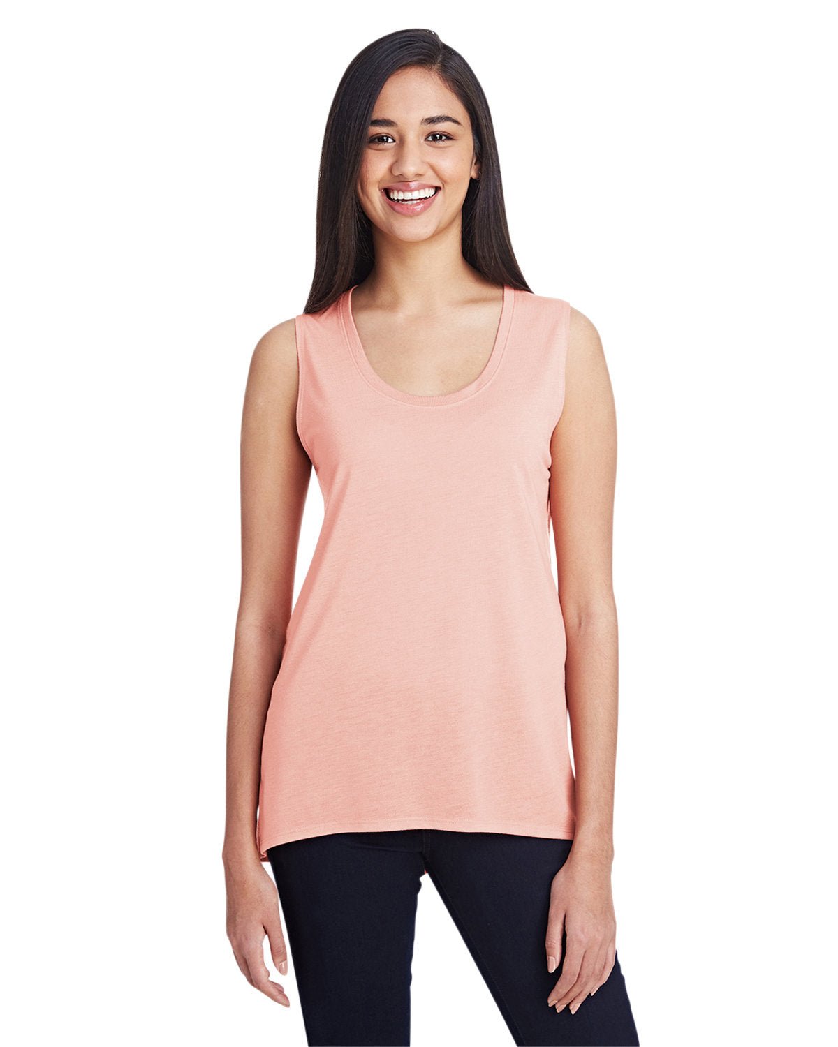 Anvil 37PVL Ladies' Freedom Sleeveless T-Shirt