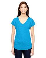 Anvil 6750VL Ladies' Triblend V-Neck T-Shirt