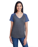 Anvil 6770VL Ladies' Tri-Blend Raglan T-Shirt