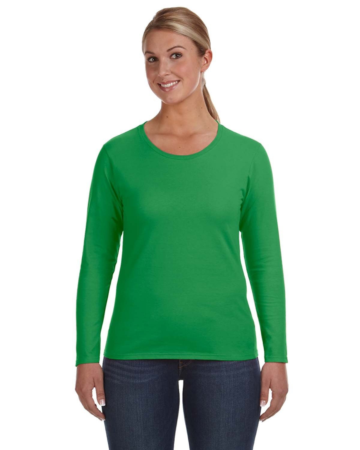 Anvil 884L Ladies' Lightweight Long-Sleeve T-Shirt