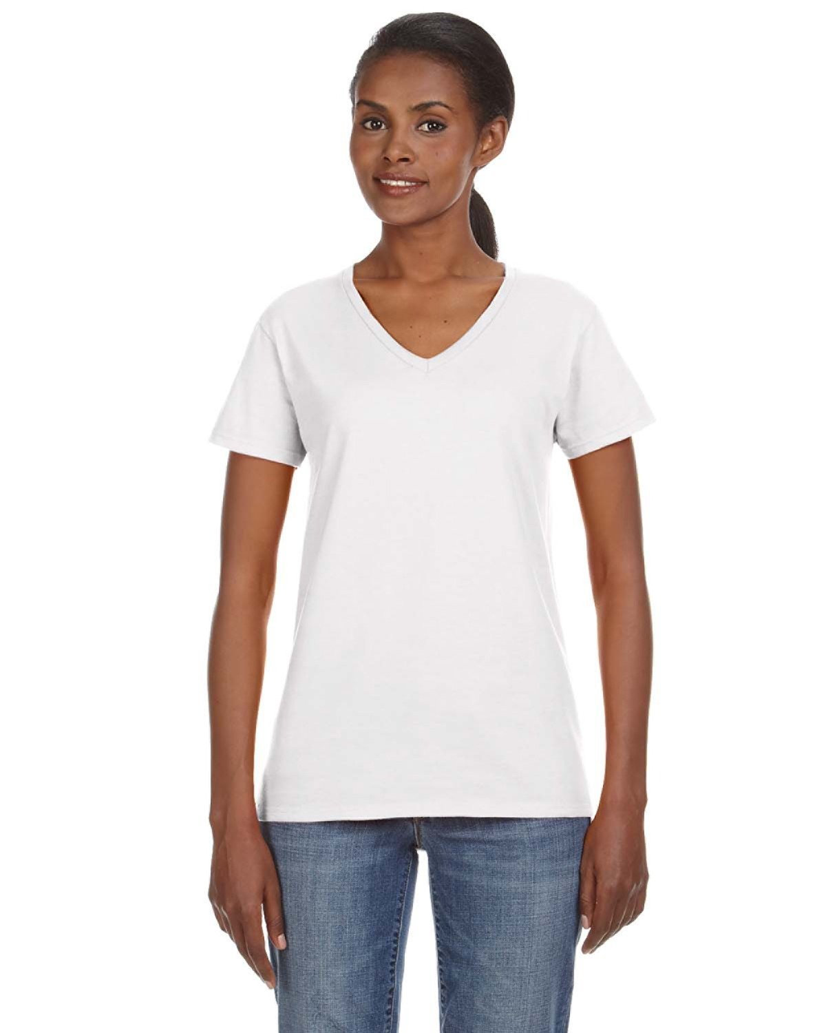 Anvil 88VL Ladies' Lightweight V-Neck T-Shirt