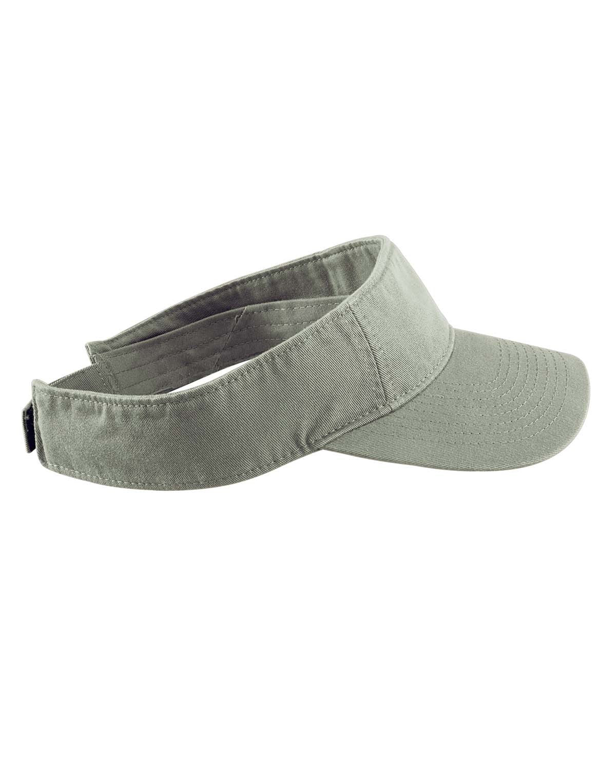 Authentic Pigment 1915 Direct - Dyed Twill Visor - Ninja Transfers
