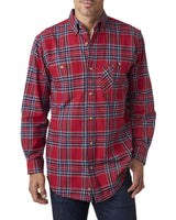 Backpacker BP7001 Men's Yarn-Dyed Flannel Shirt