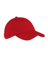Big Accessories BX005 6 - Panel Washed Twill Low - Profile Cap - Ninja Transfers