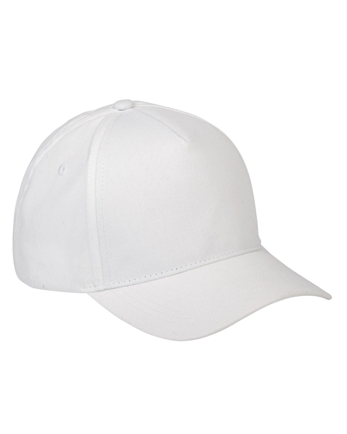 Big Accessories BX034 5 - Panel Brushed Twill Cap - Ninja Transfers