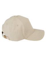 Big Accessories BX034 5 - Panel Brushed Twill Cap - Ninja Transfers
