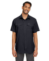 Columbia 1577761 Men's Utilizer II Solid Performance Short - Sleeve Shirt - Ninja Transfers