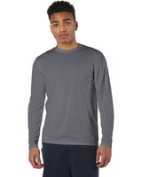 Champion CW26 Adult 4.1 oz. Double Dry Long-Sleeve Interlock T-Shirt