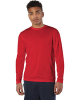 Champion CW26 Adult 4.1 oz. Double Dry Long-Sleeve Interlock T-Shirt