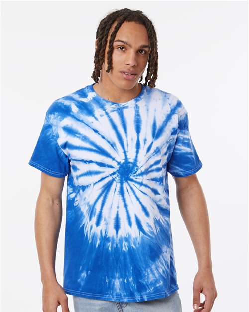Dyenomite 200CC Contrast Cyclone Tie - Dyed T-Shirt - Ninja Transfers