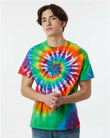 Dyenomite 200MS Multi - Color Spiral Tie - Dyed T-Shirt - Ninja Transfers