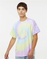 Dyenomite 200MS Multi - Color Spiral Tie - Dyed T-Shirt - Ninja Transfers