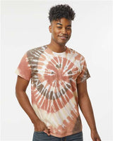 Dyenomite 200MS Multi - Color Spiral Tie - Dyed T-Shirt - Ninja Transfers