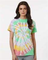 Dyenomite 200MS Multi - Color Spiral Tie - Dyed T-Shirt - Ninja Transfers