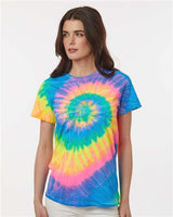 Dyenomite 200MS Multi - Color Spiral Tie - Dyed T-Shirt - Ninja Transfers