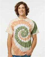 Dyenomite 200MS Multi - Color Spiral Tie - Dyed T-Shirt - Ninja Transfers