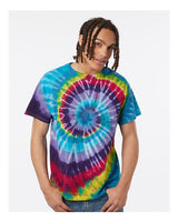 Dyenomite 200MS Multi - Color Spiral Tie - Dyed T-Shirt - Ninja Transfers