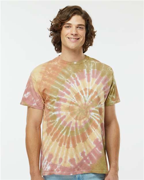 Dyenomite 200MS Multi - Color Spiral Tie - Dyed T-Shirt - Ninja Transfers