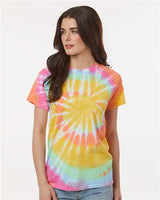 Dyenomite 200MS Multi - Color Spiral Tie - Dyed T-Shirt - Ninja Transfers