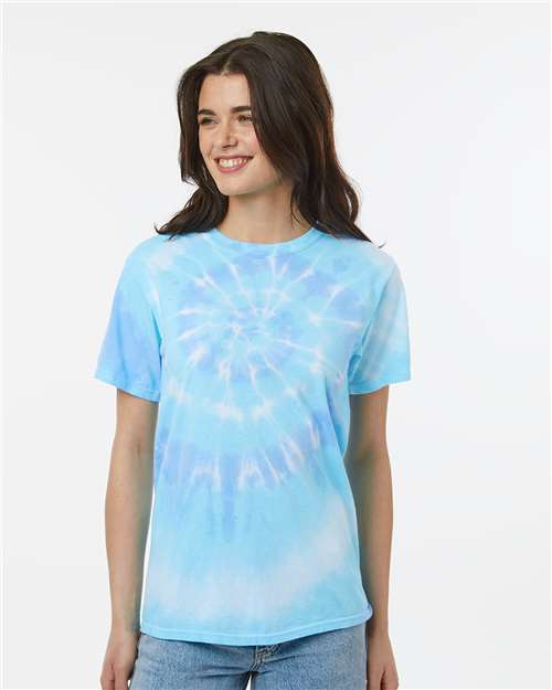 Dyenomite 200MS Multi - Color Spiral Tie - Dyed T-Shirt - Ninja Transfers
