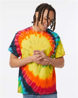 Dyenomite 200MS Multi - Color Spiral Tie - Dyed T-Shirt - Ninja Transfers