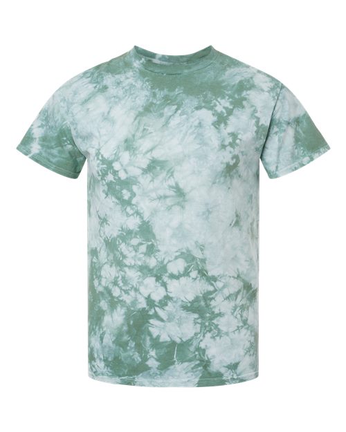 Dyenomite 20BCR Youth Crystal Tie - Dyed T-Shirt - Ninja Transfers