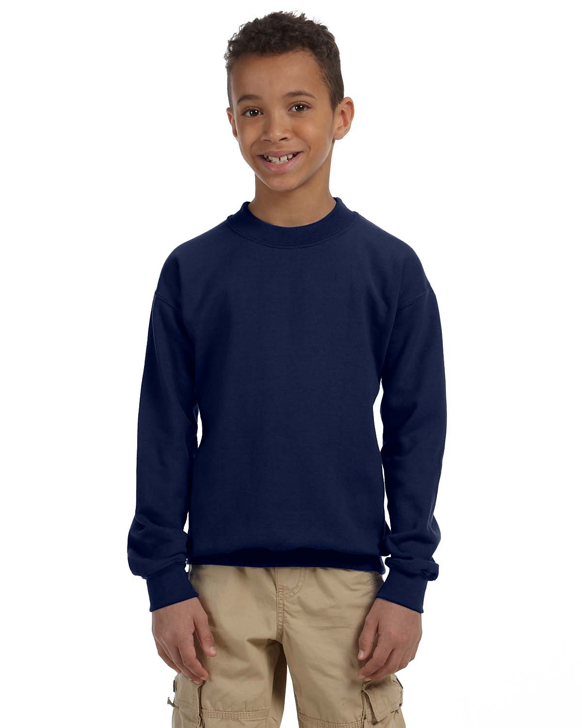 Gildan G180B Youth Heavy Blend 50/50 Fleece Crew (CR)